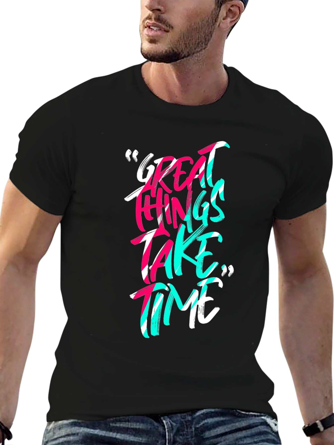 Great Things Take Time Graphic Tee