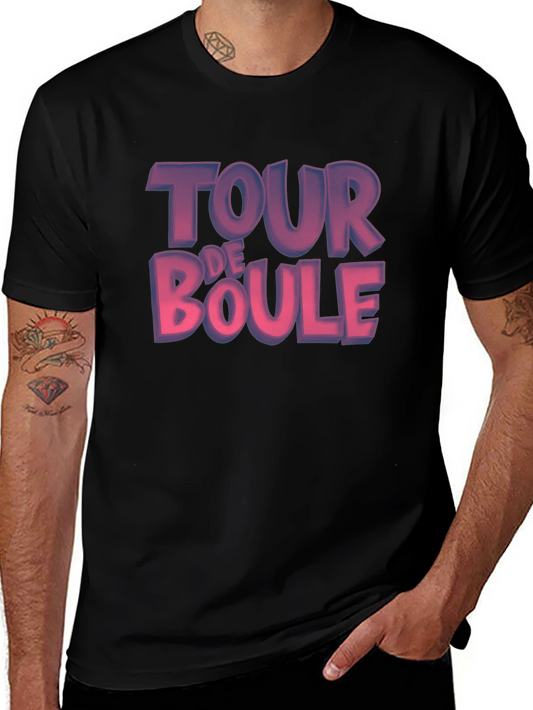 Tour de Boule Graphic T-Shirt - Soft Cotton Tee