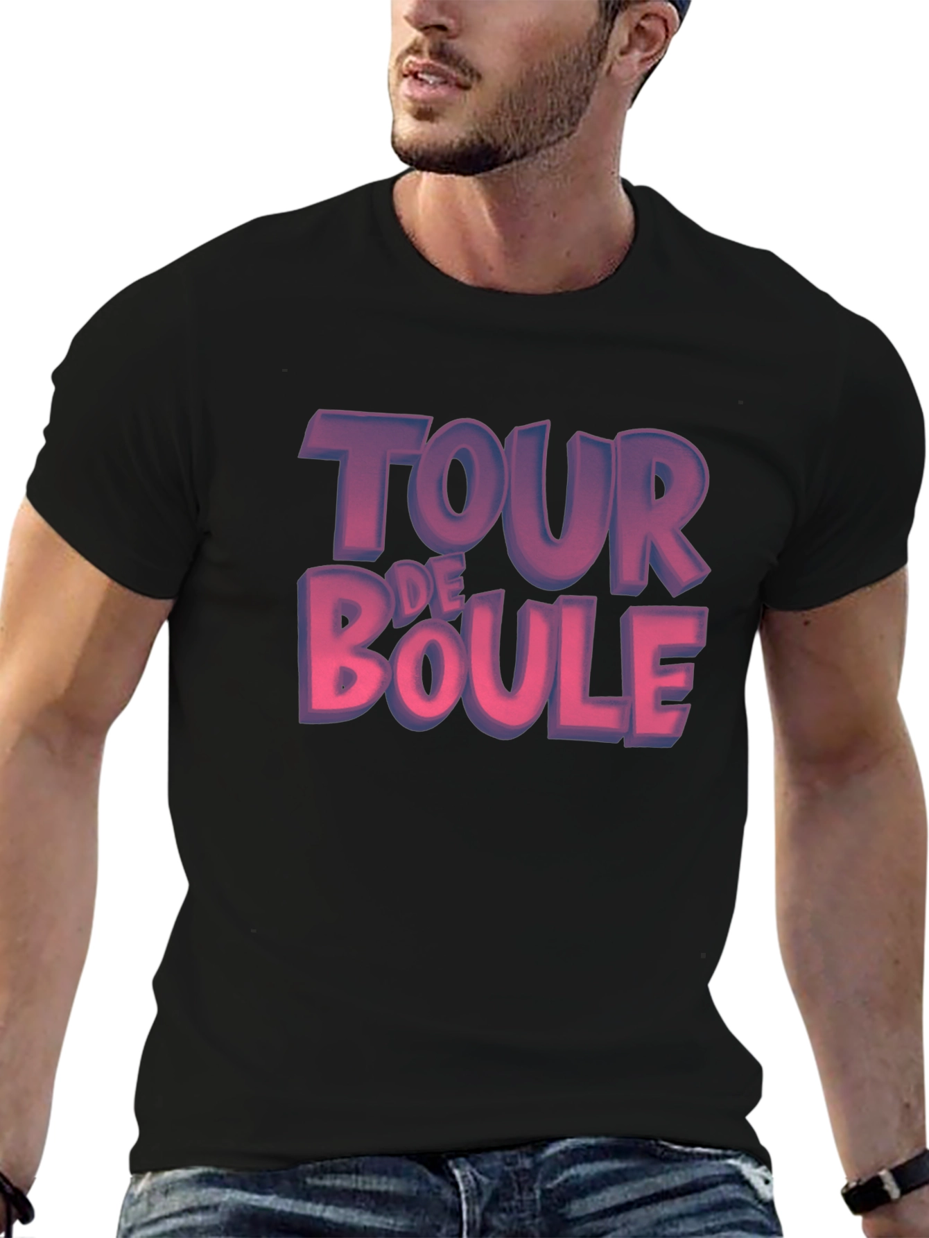 Tour de Boule Graphic T-Shirt - Soft Cotton Tee