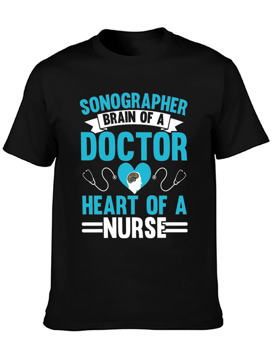 Sonographer Doctor Nurse Funny T-Shirt