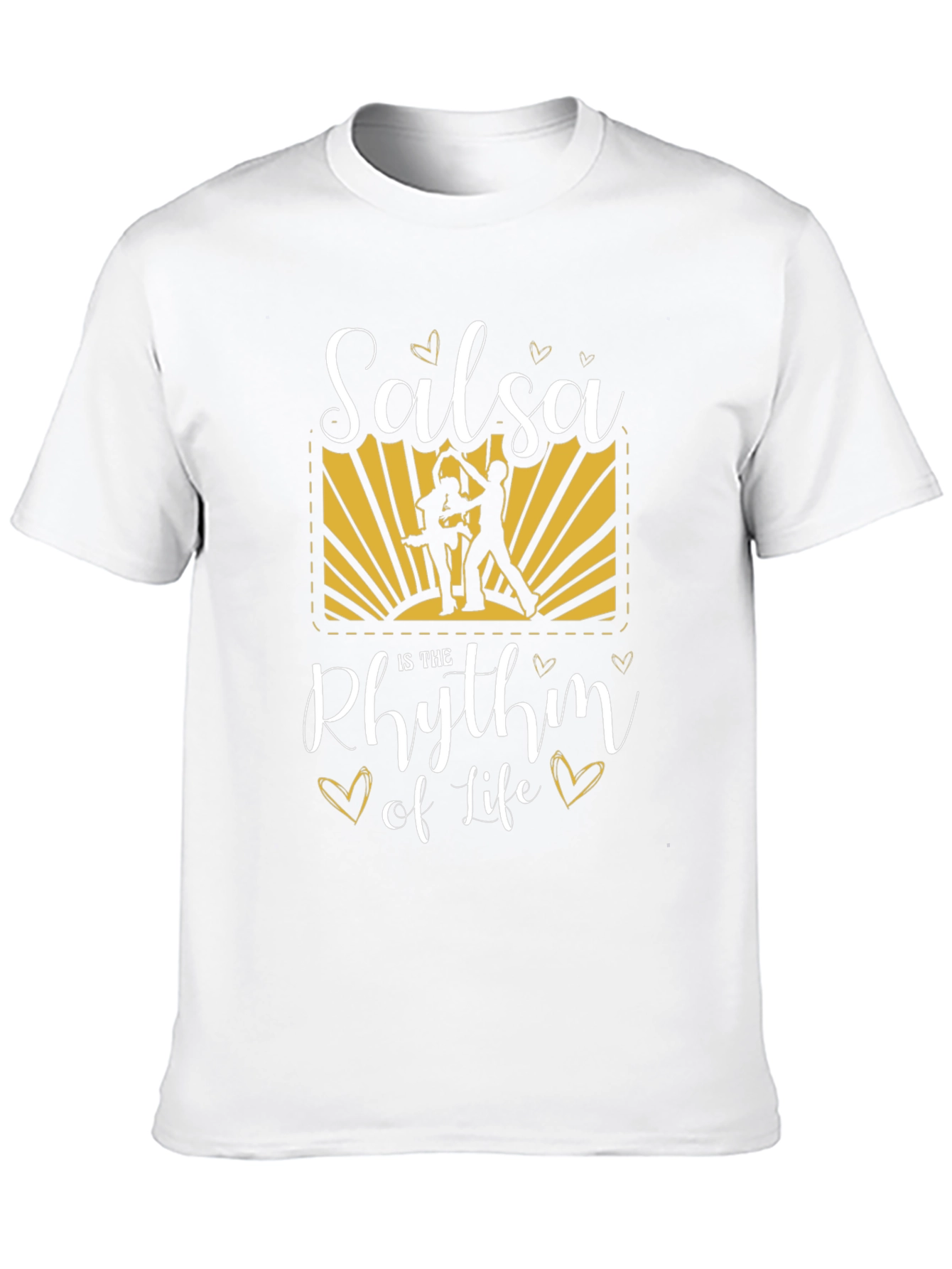 Salsa is the Rhythm of Life Graphic T-Shirt