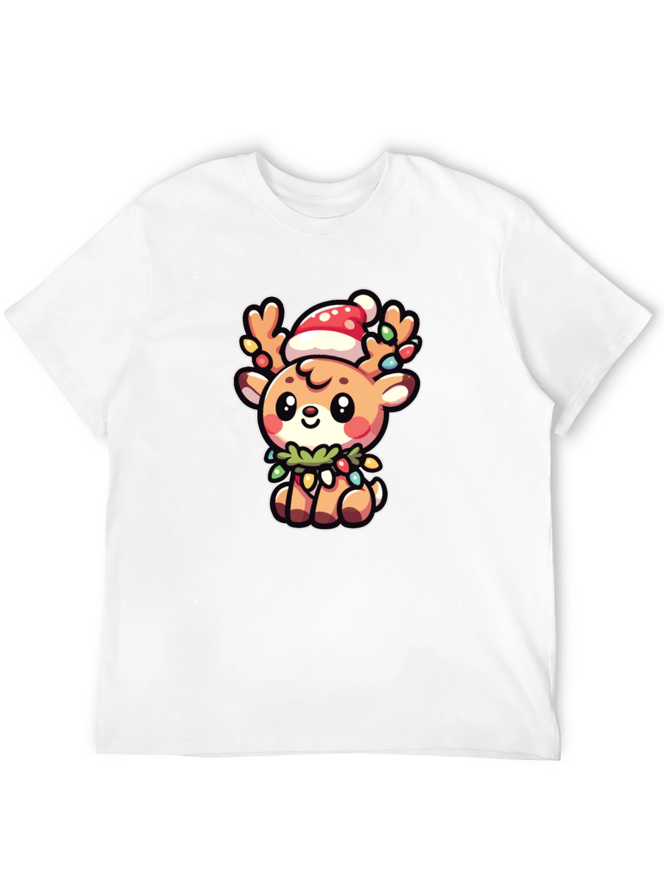 Cute Christmas Reindeer T-Shirt