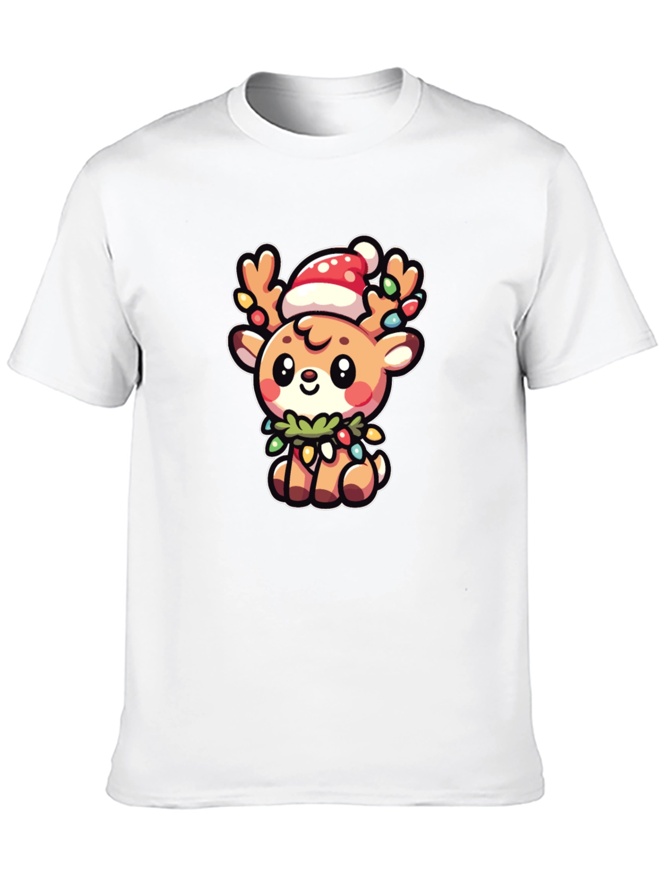 Cute Christmas Reindeer T-Shirt