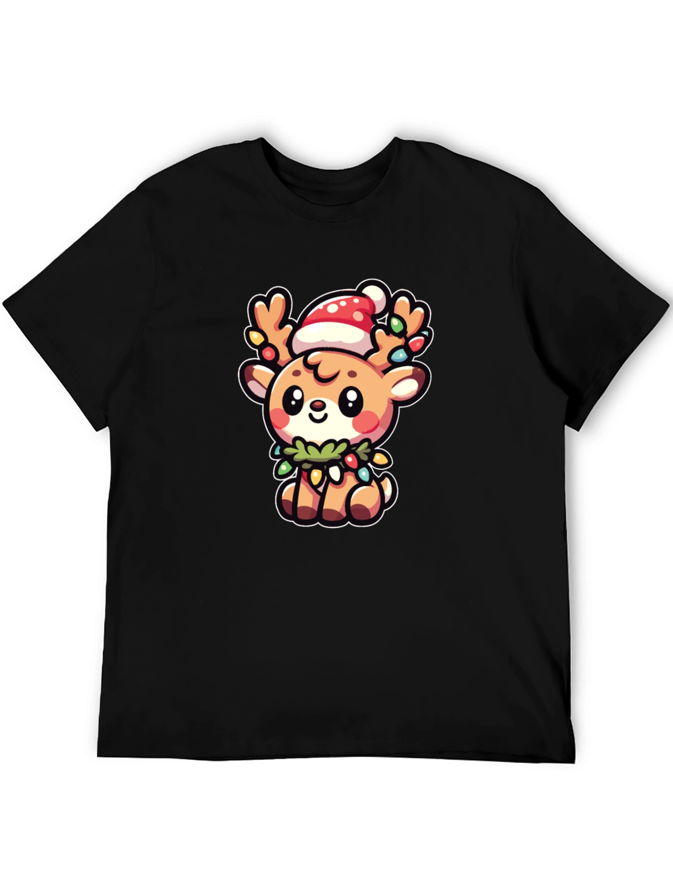 Cute Christmas Reindeer T-Shirt