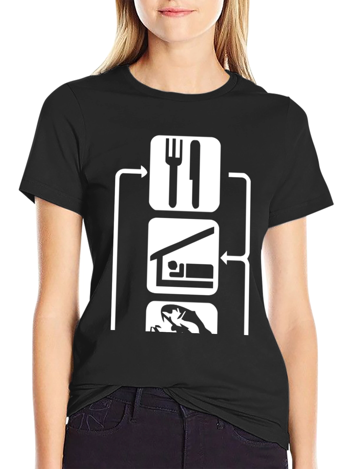 Eat Sleep Repeat T-Shirt