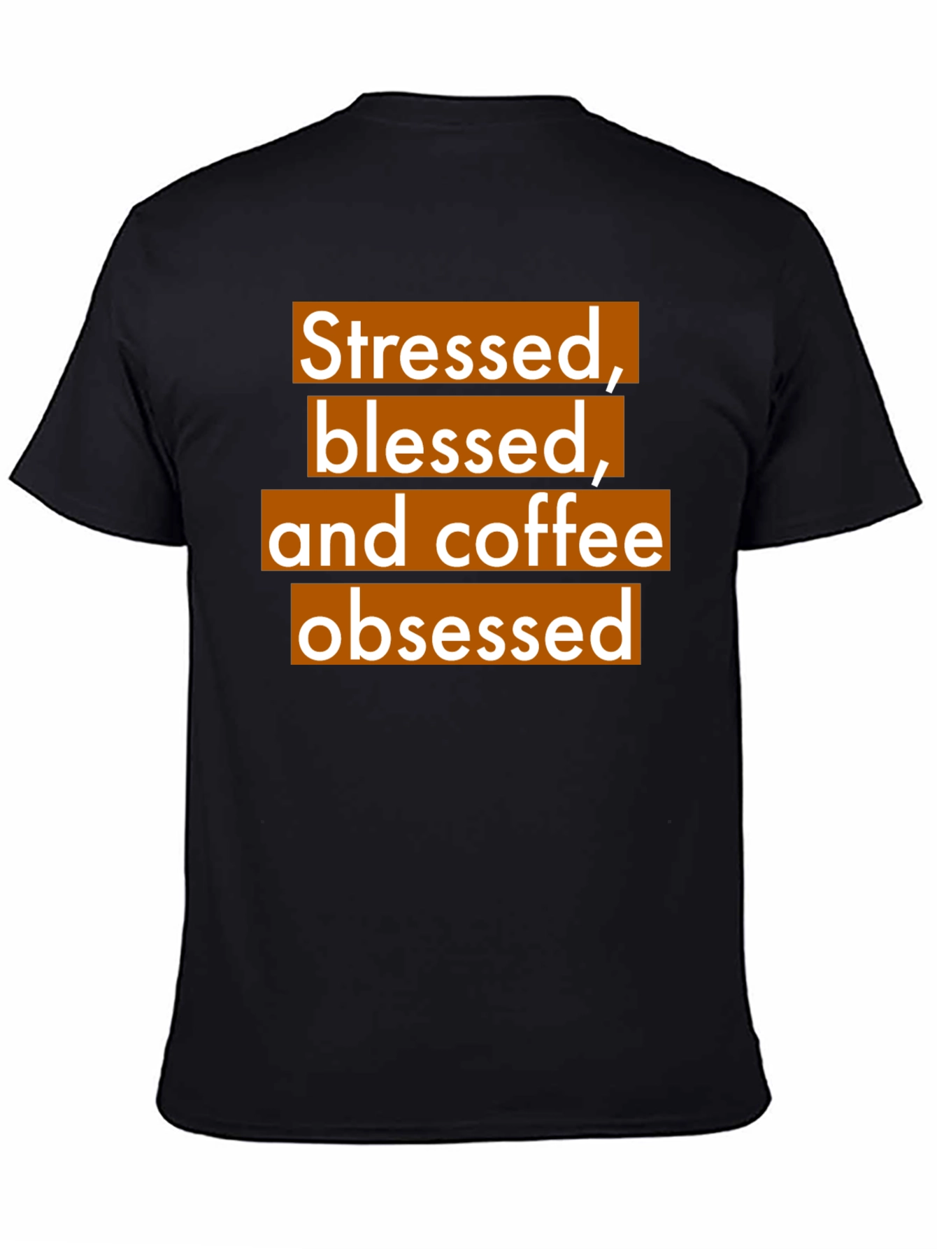 Stressed Blessed & Coffee Obsessed Graphic Tee