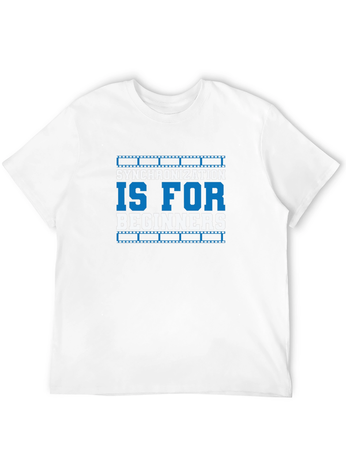 Synchronization Is For Beginners Black T-Shirt