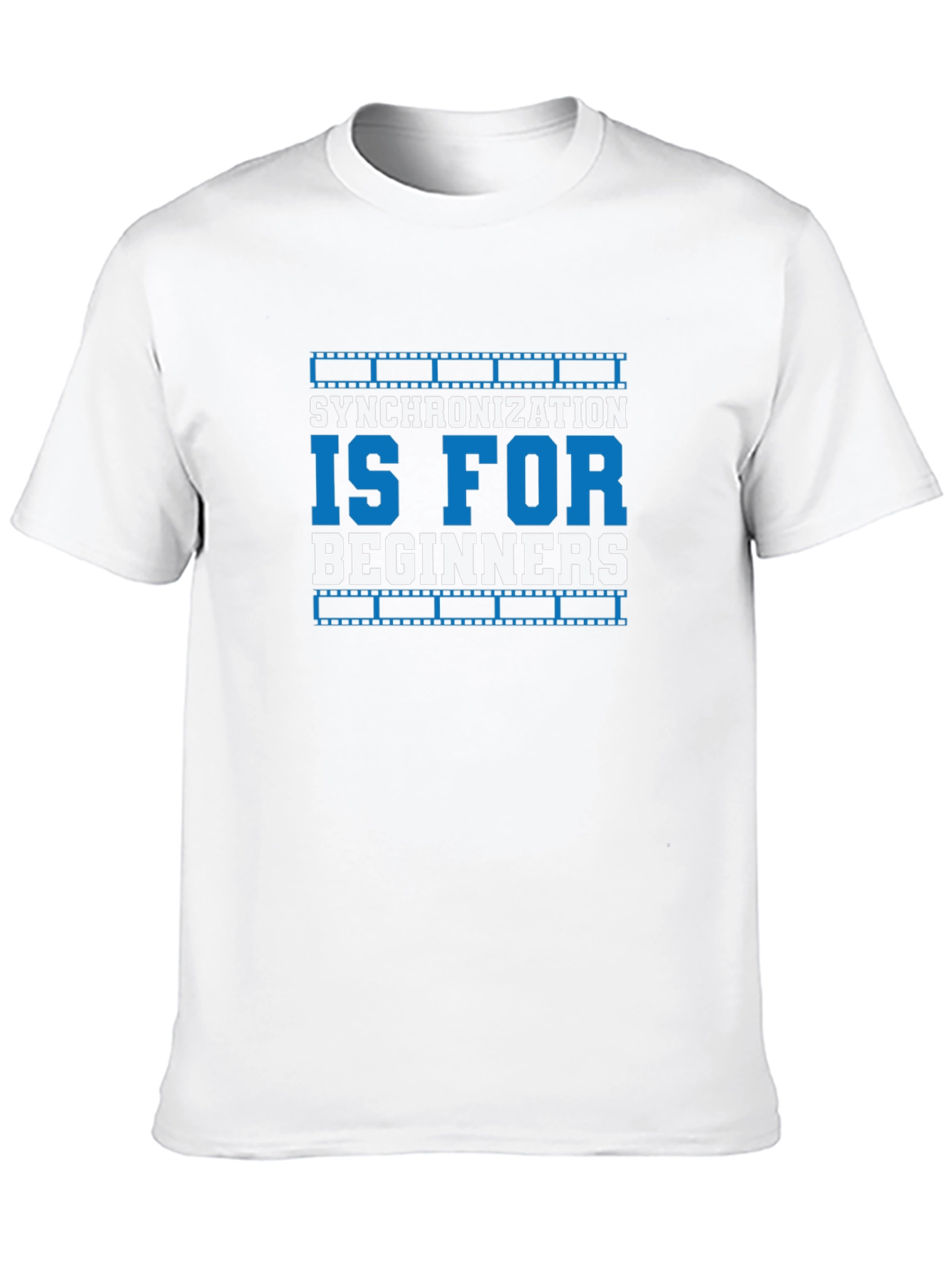 Synchronization Is For Beginners Black T-Shirt