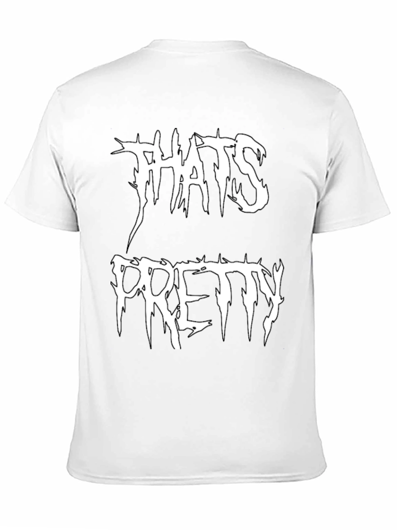 Thats Pretty T-Shirt - Black Graphic Tee