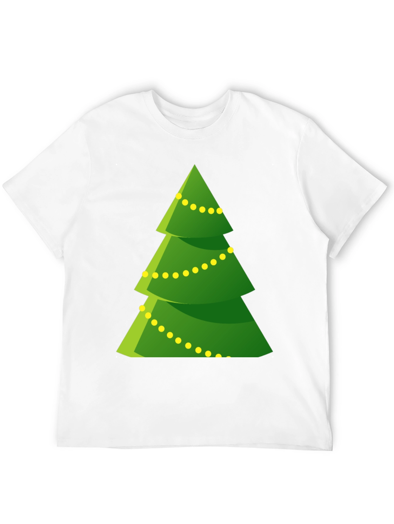 Festive Christmas Tree Graphic Tee - Holiday Cheer!