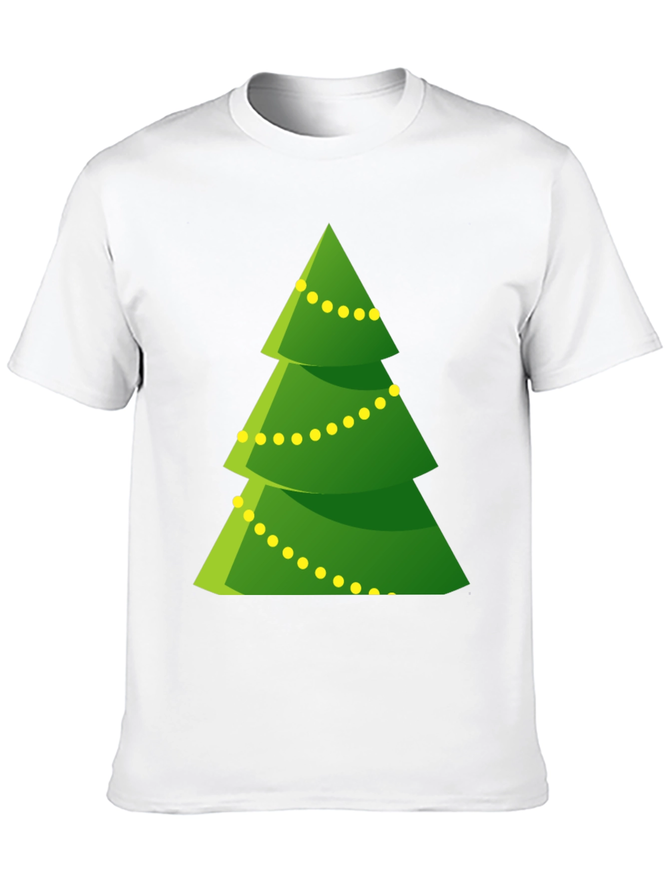 Festive Christmas Tree Graphic Tee - Holiday Cheer!