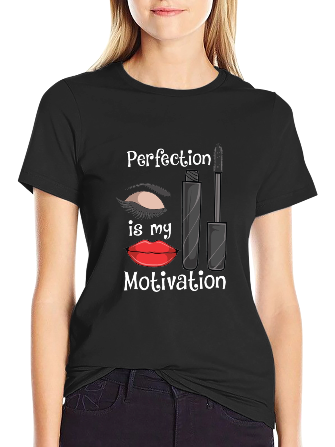 Perfection is My Motivation Graphic T-Shirt