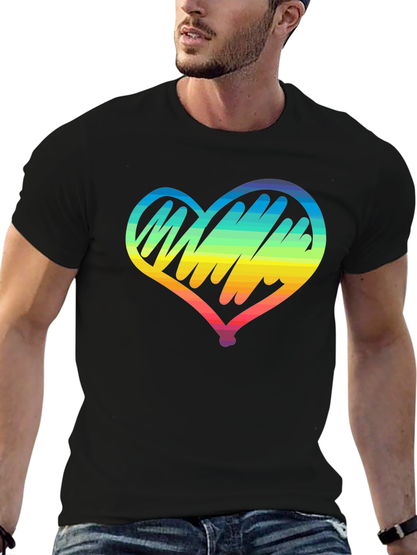 Rainbow Heart T-Shirt