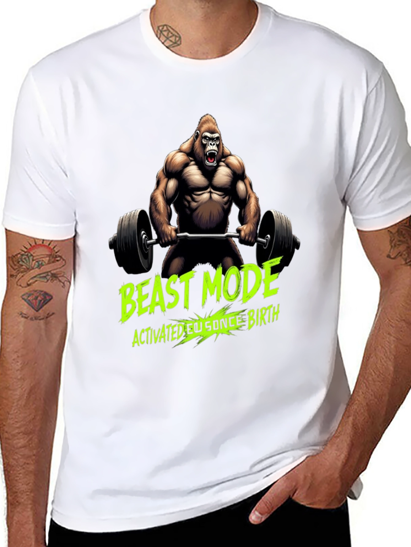 Beast Mode Gorilla Gym T-Shirt