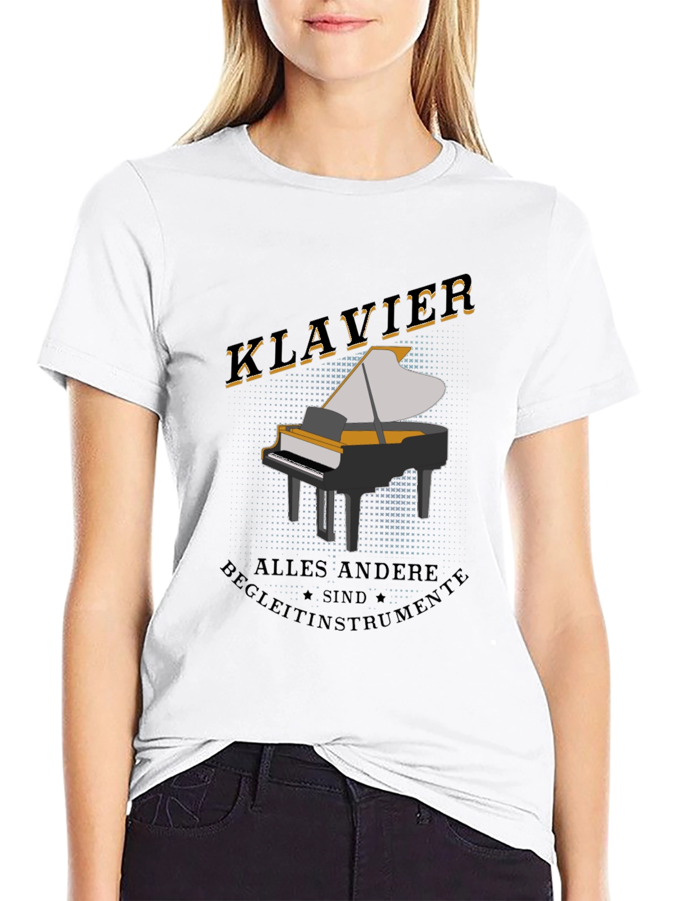 Klavier Piano T-Shirt - Music Lover Tee