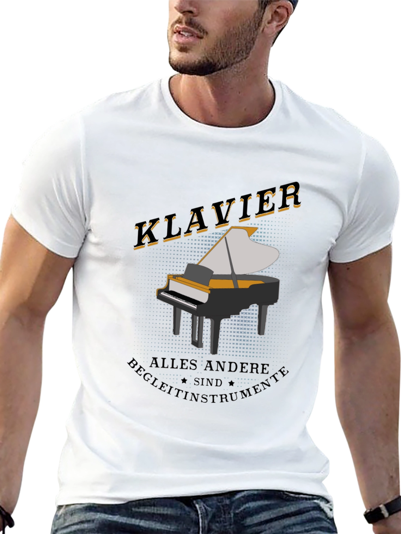 Klavier Piano T-Shirt - Music Lover Tee