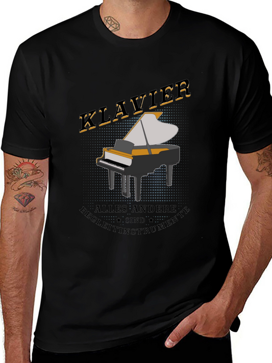 Klavier Piano T-Shirt - Music Lover Tee