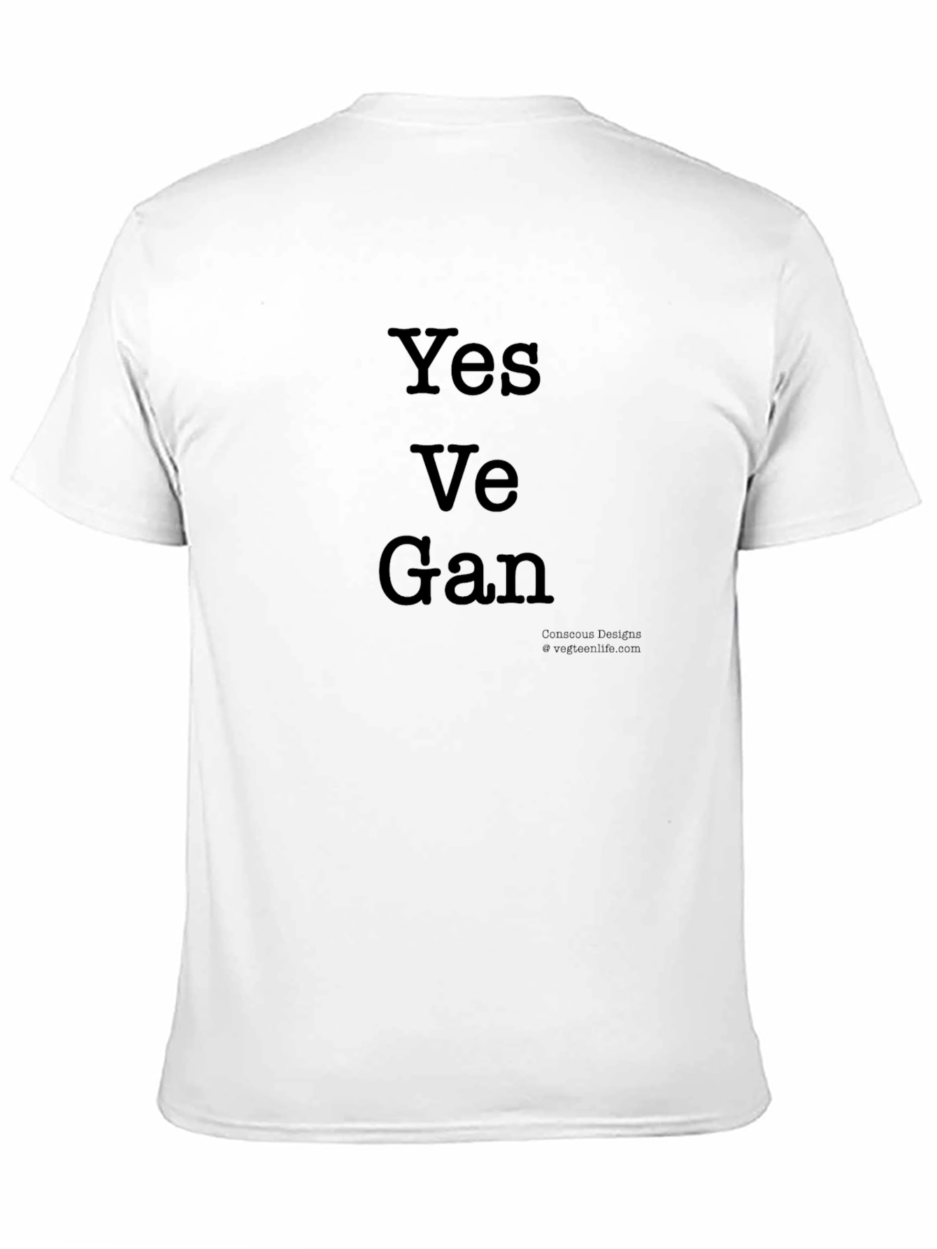 Yes Ve Gan T-Shirt - Vegan Lifestyle Apparel