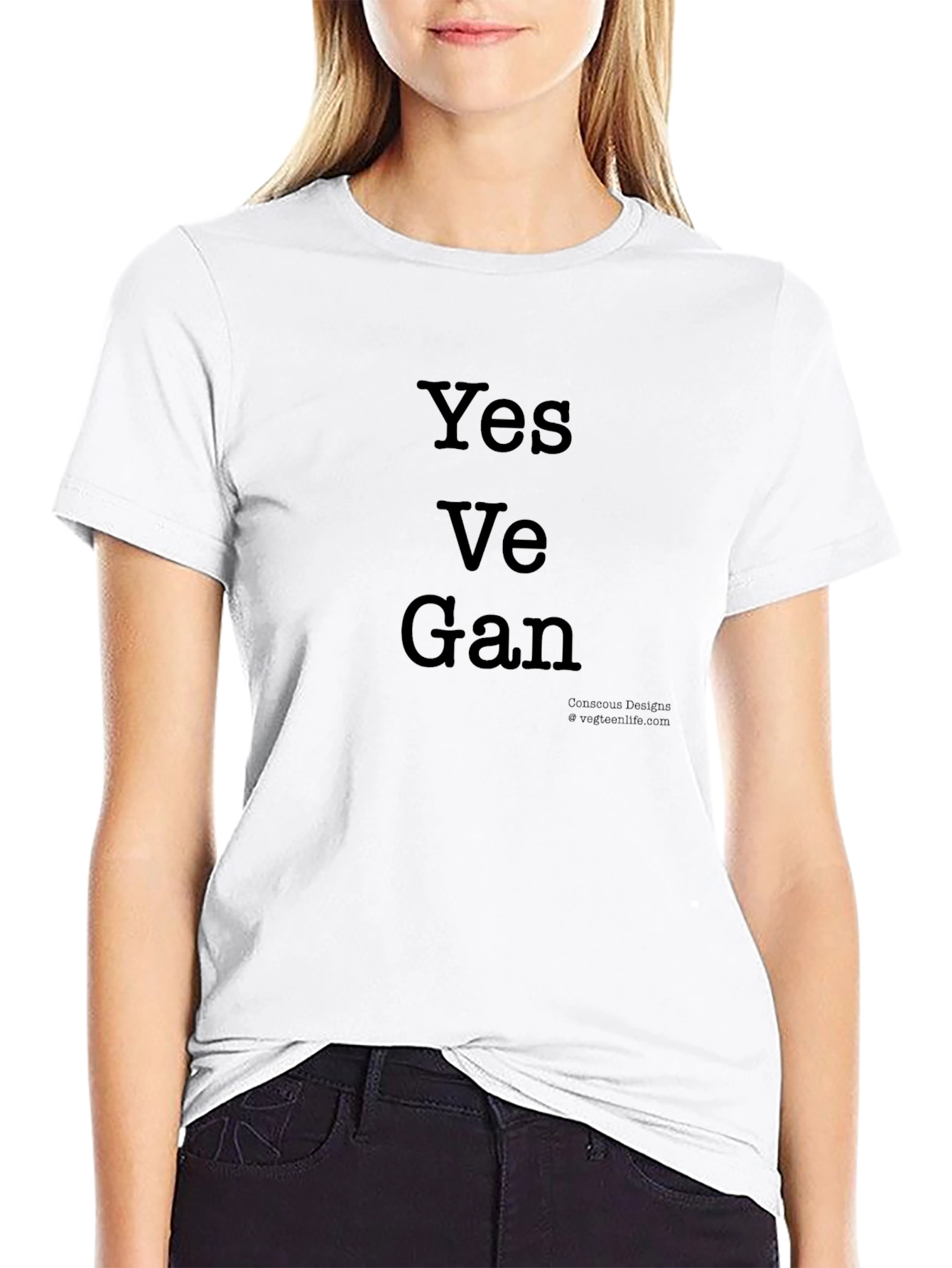 Yes Ve Gan T-Shirt - Vegan Lifestyle Apparel