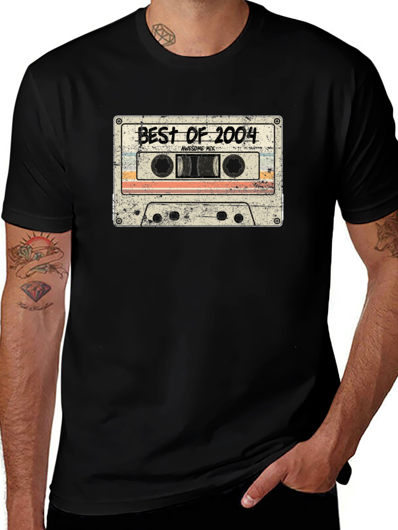 Best of 2004 Cassette Tape Graphic T-Shirt