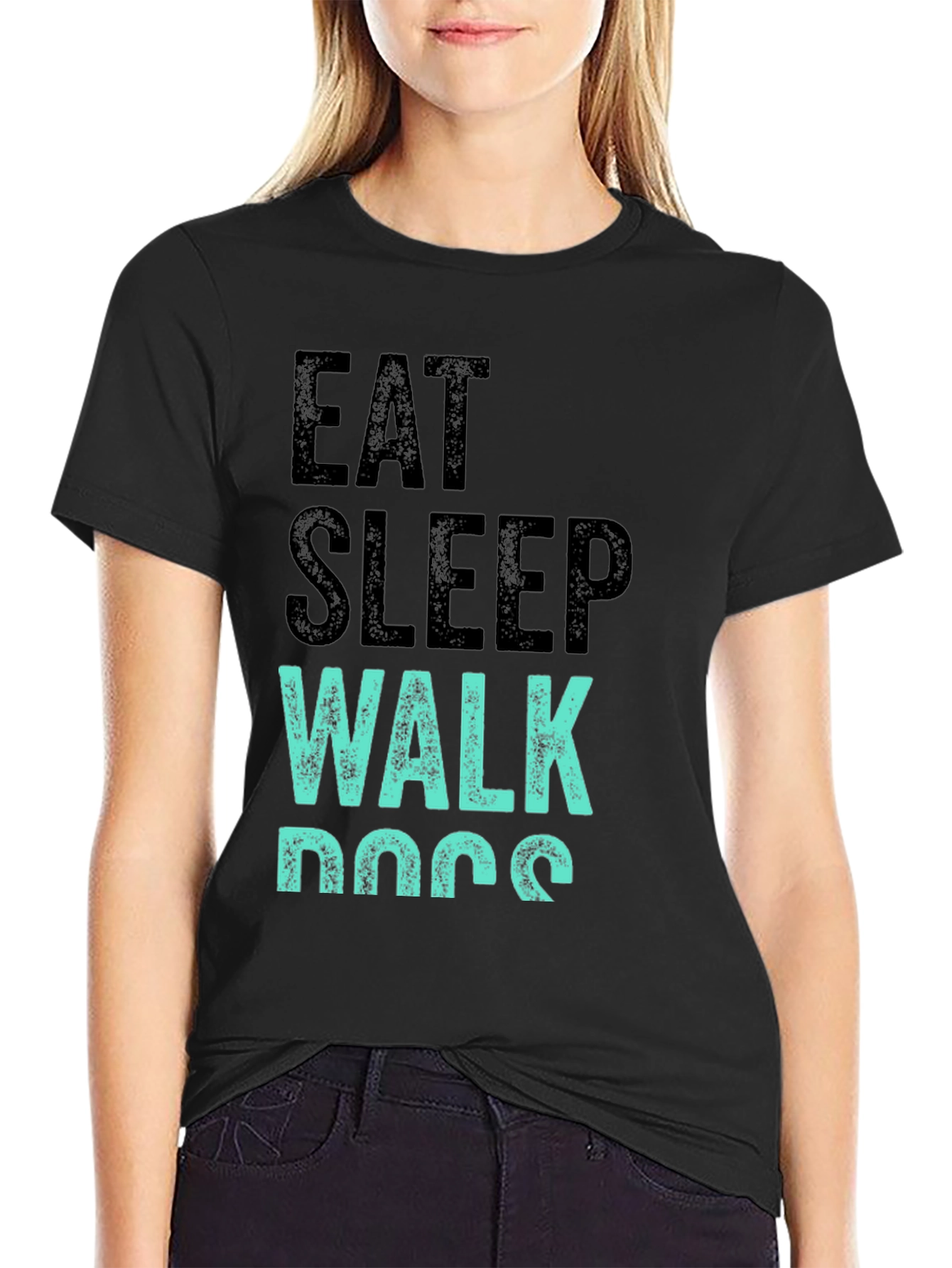 Eat Sleep Walk Dogs Graphic Tee