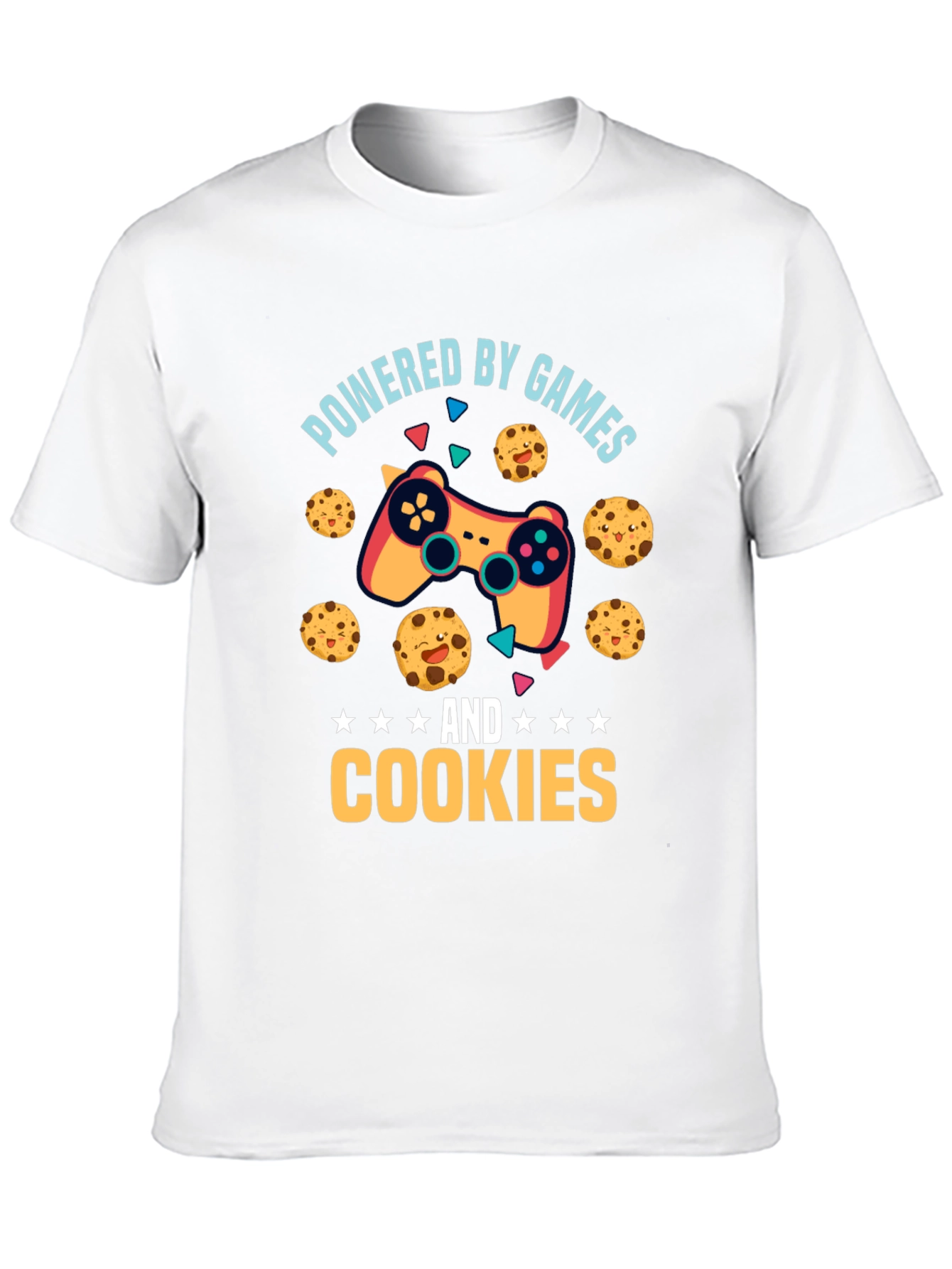 Powered By Games and Cookies T-Shirt