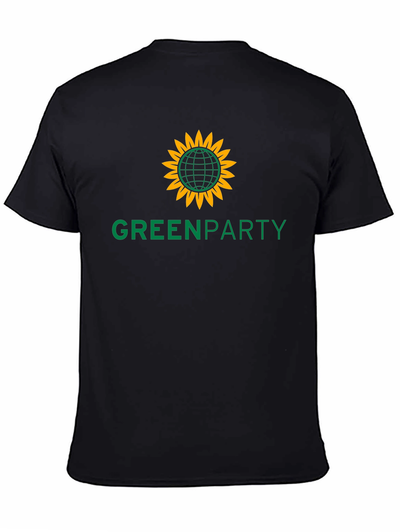 Green Party Graphic T-Shirt - Organic Cotton Blend