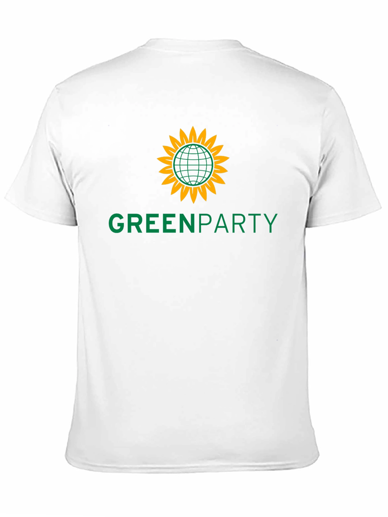 Green Party Graphic T-Shirt - Organic Cotton Blend