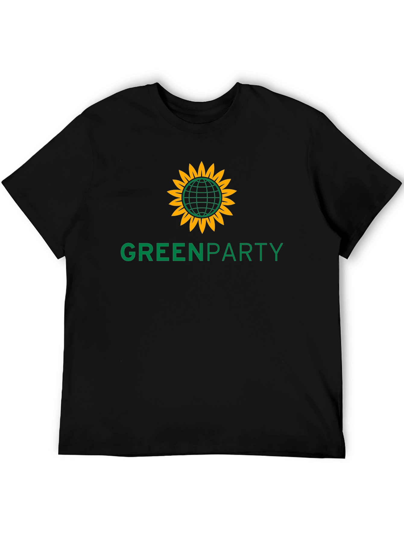 Green Party Graphic T-Shirt - Organic Cotton Blend