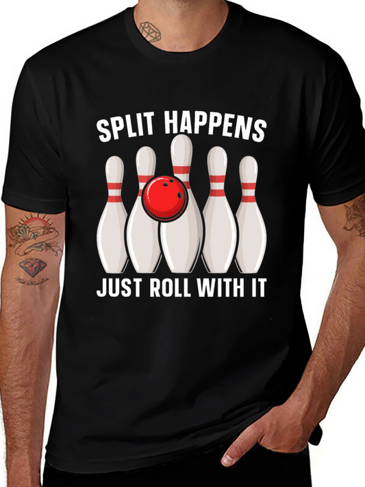 Split Happens Bowling T-Shirt