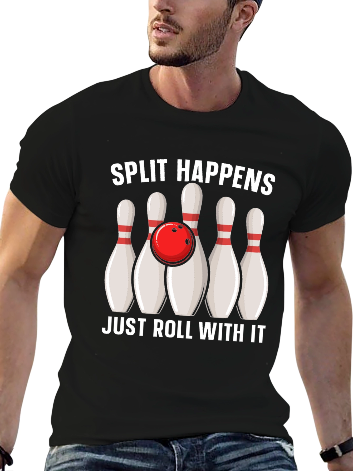 Split Happens Bowling T-Shirt