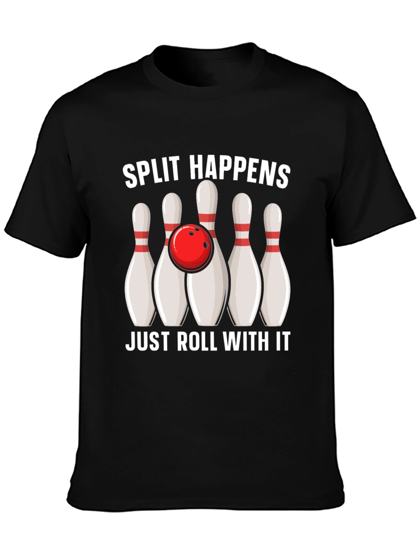 Split Happens Bowling T-Shirt