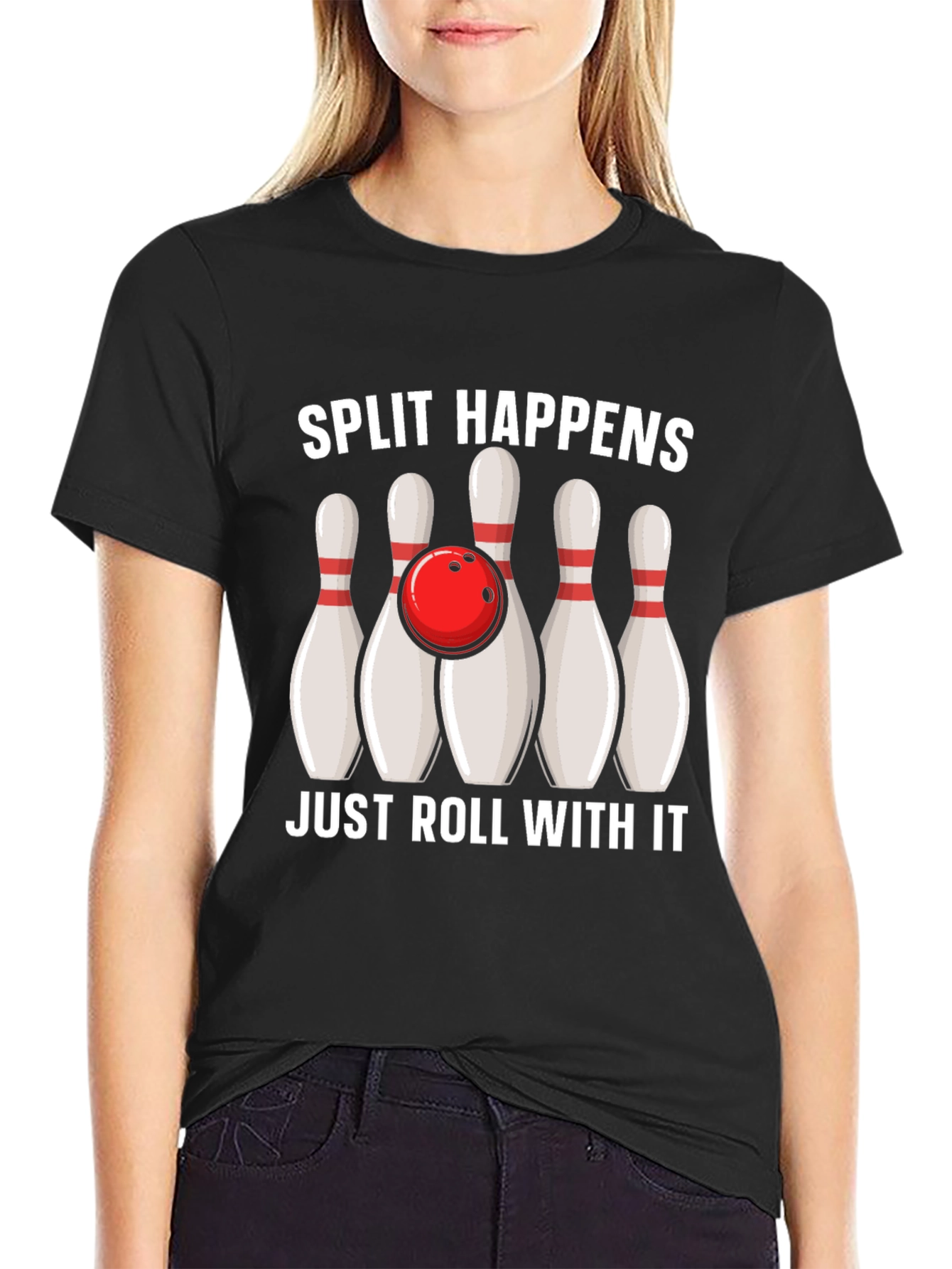 Split Happens Bowling T-Shirt
