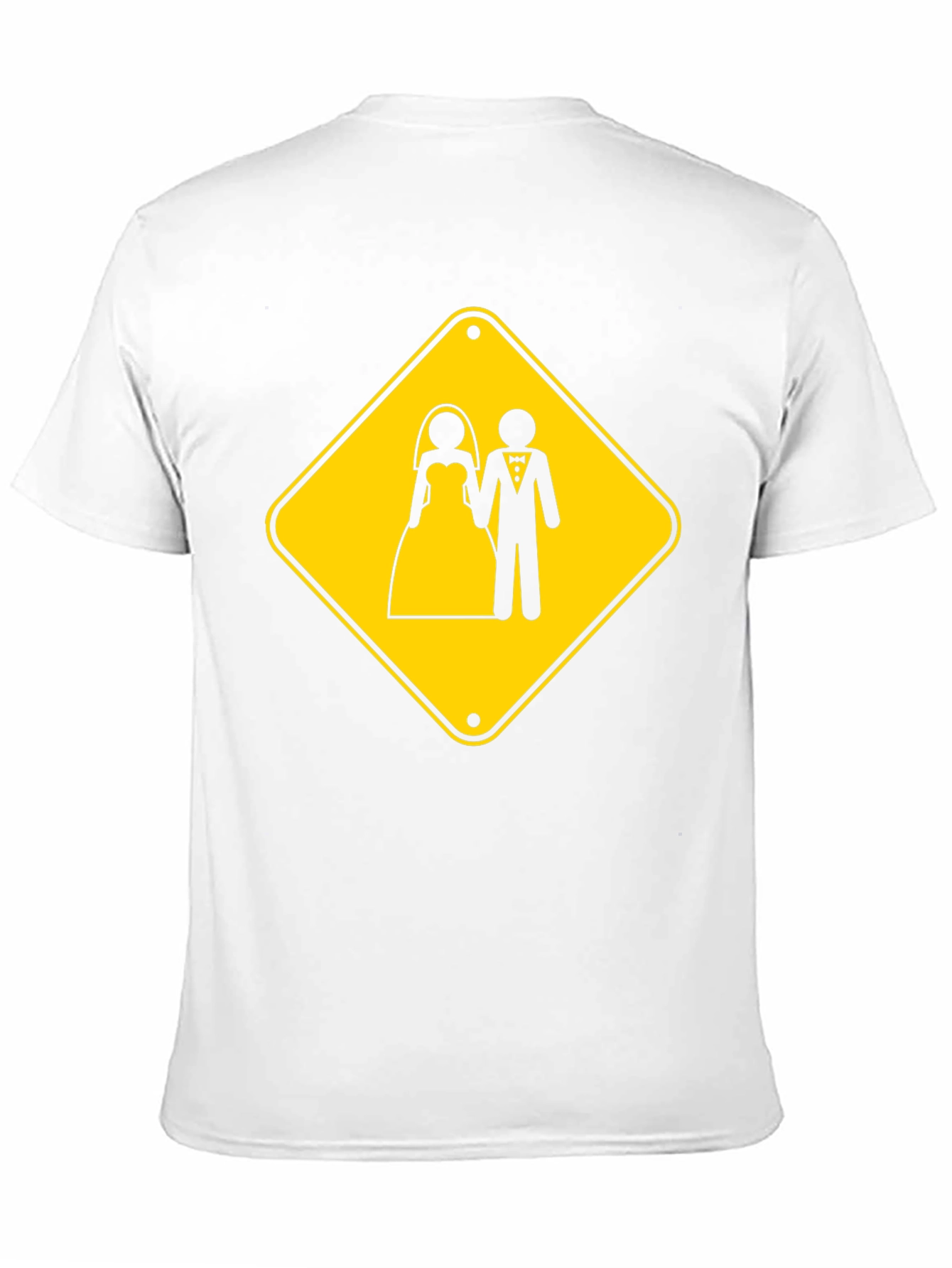 Wedding Ahead Black Graphic T-Shirt