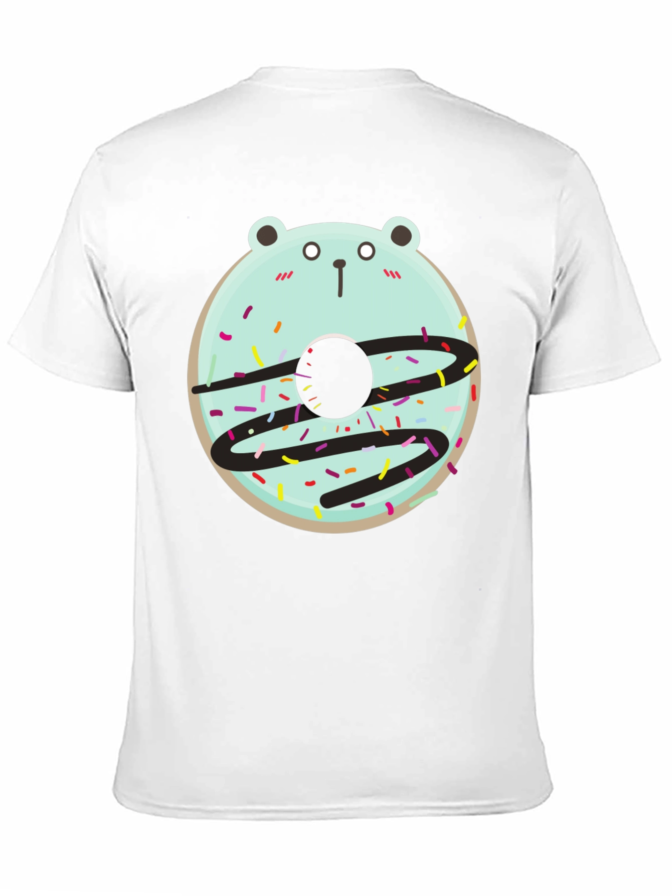 Bear Donut Graphic Tee - Cute and Fun Design!