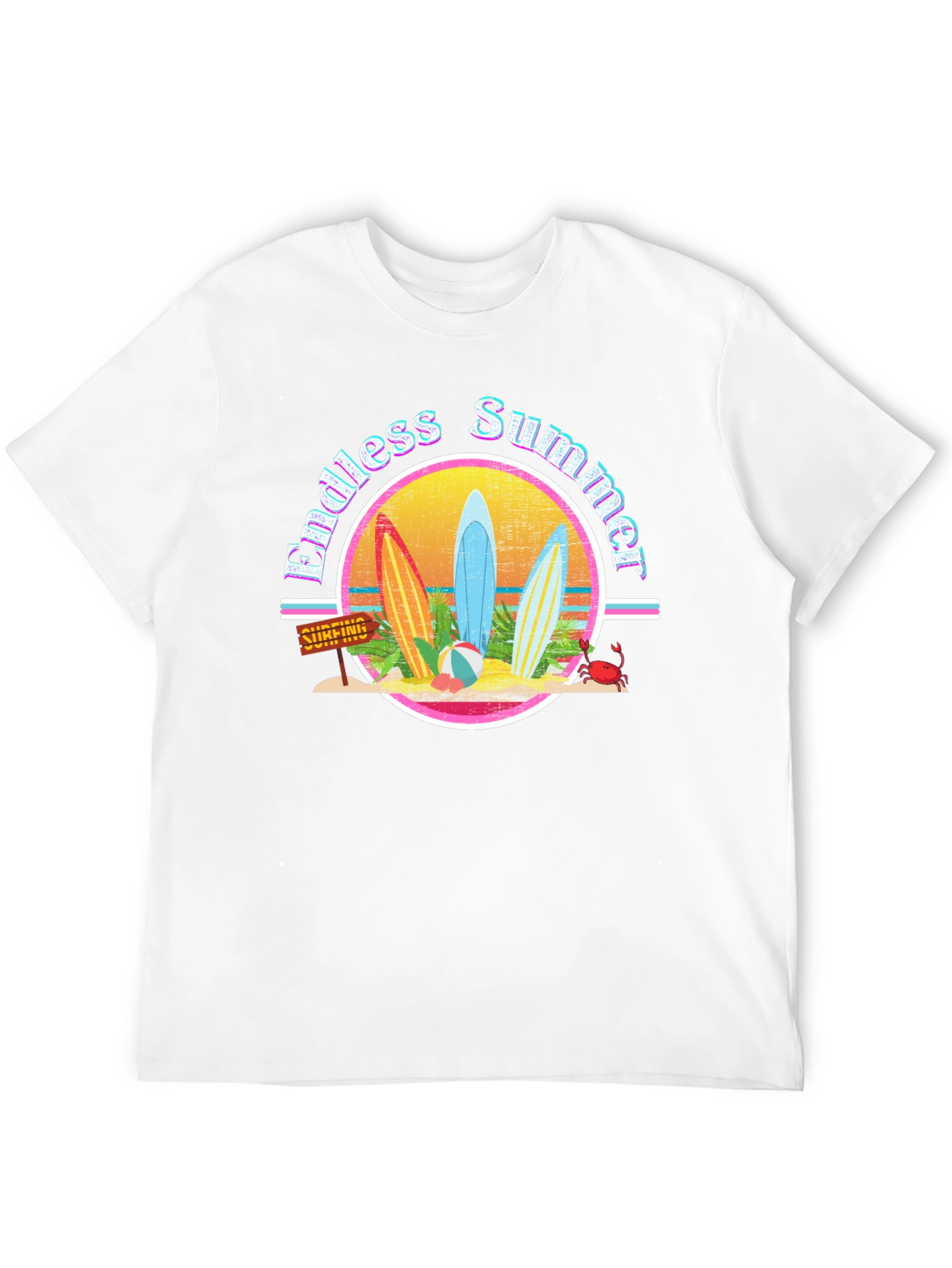 Endless Summer Surfboard T-Shirt