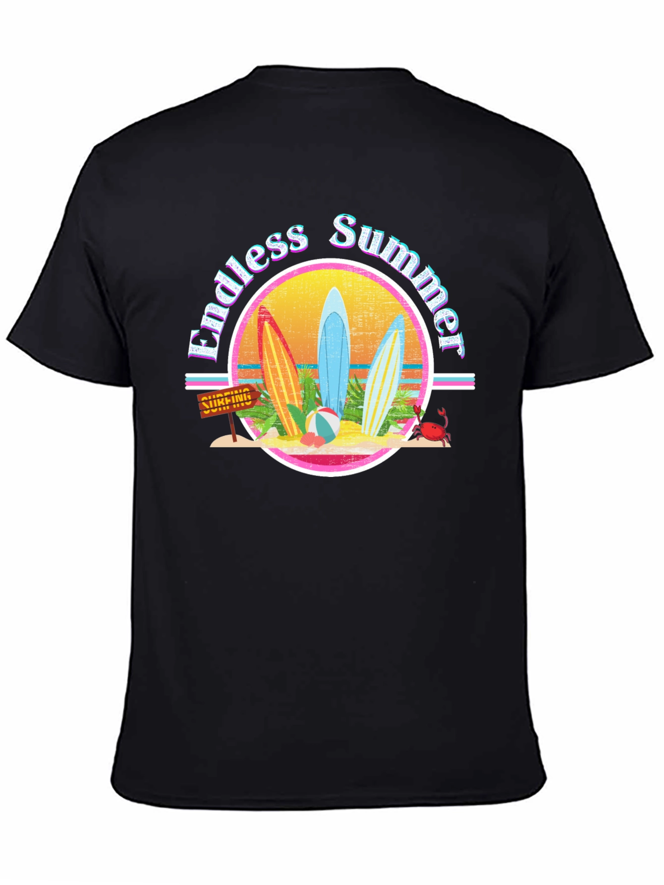 Endless Summer Surfboard T-Shirt