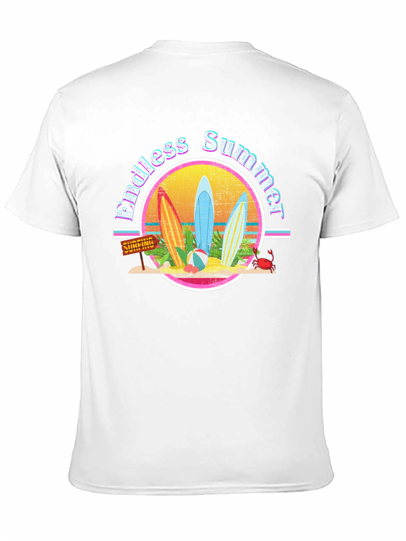 Endless Summer Surfboard T-Shirt