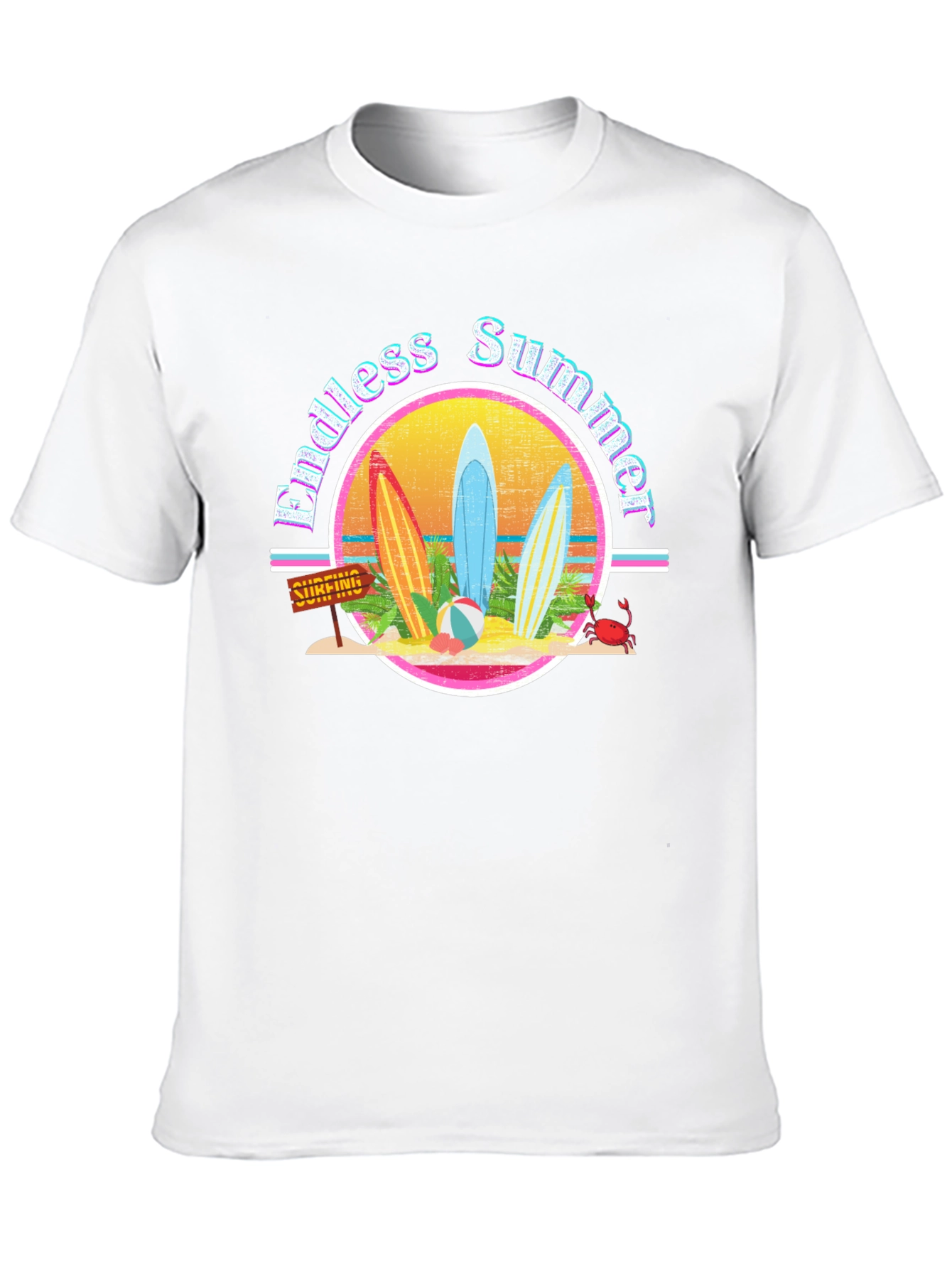 Endless Summer Surfboard T-Shirt