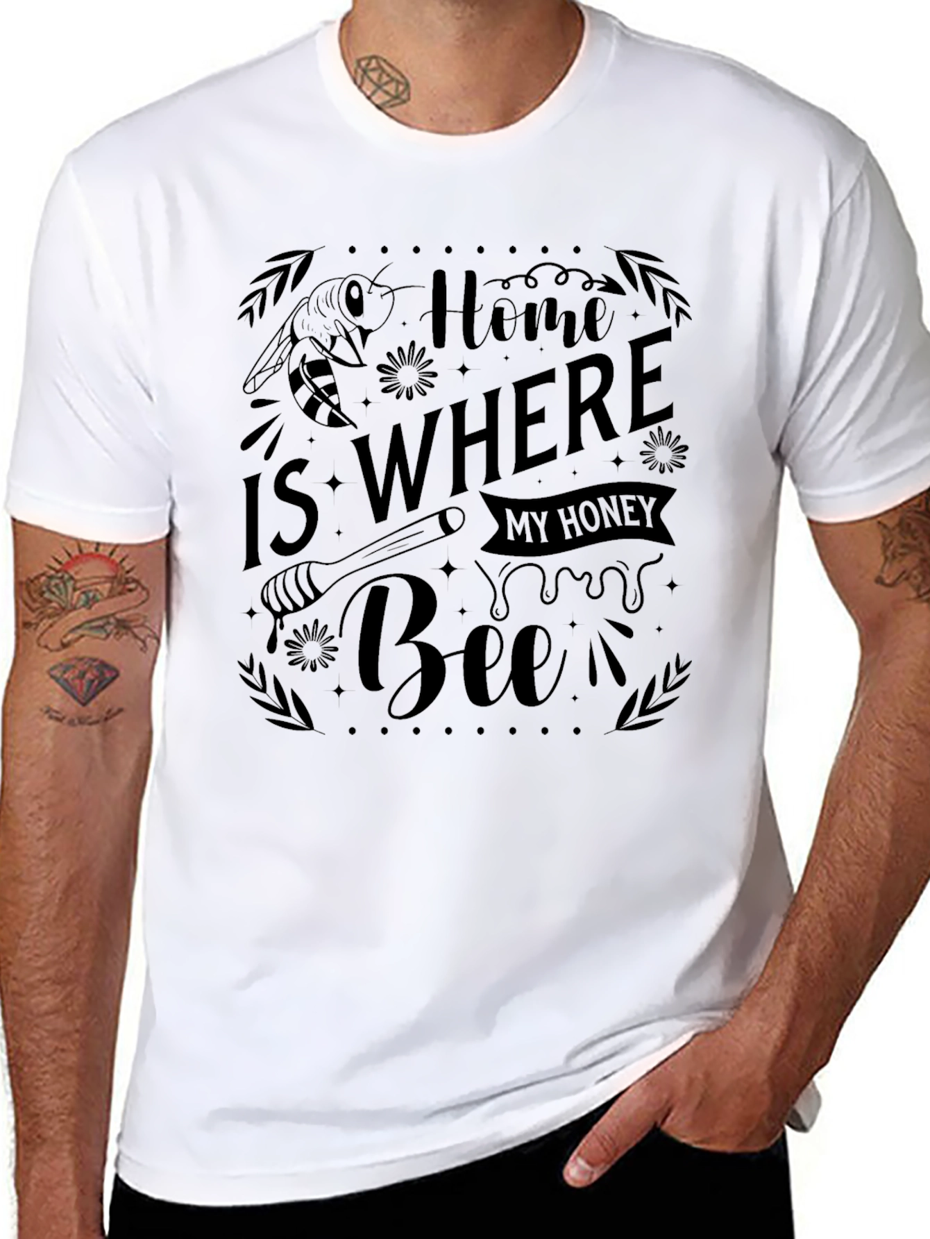 Home is Where My Honey Bee T-Shirt