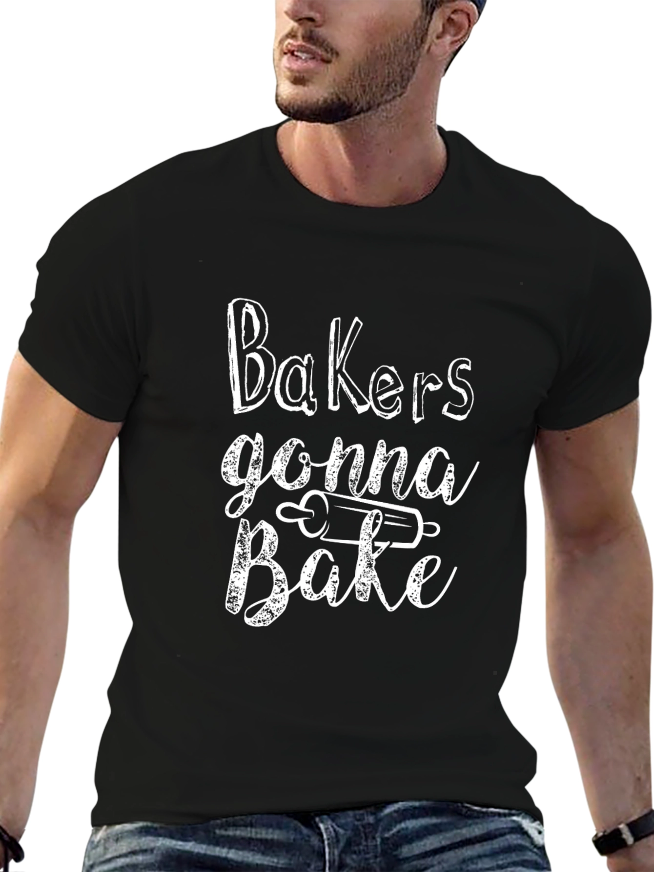 Bakers Gonna Bake Graphic T-Shirt - Black