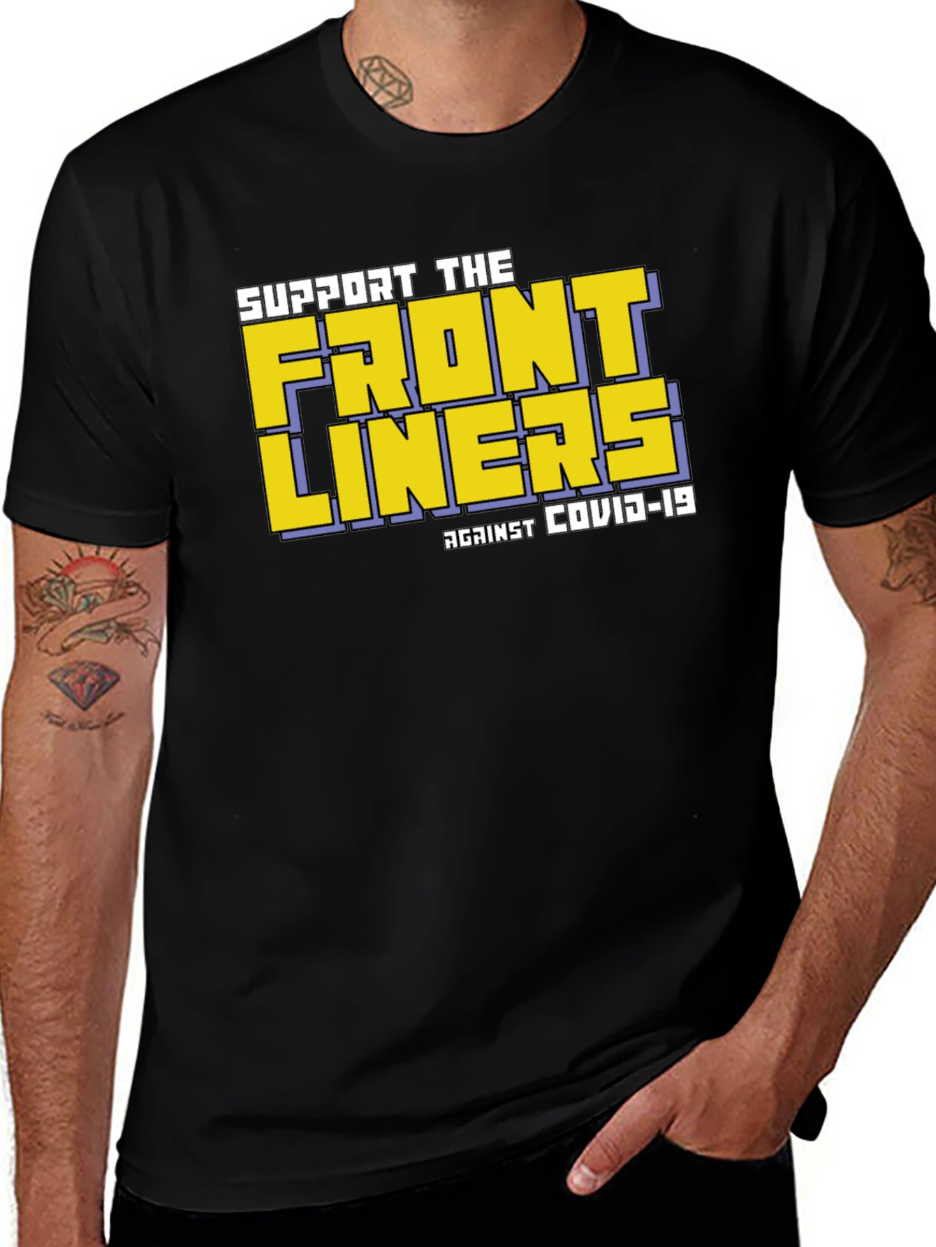 Support Front Liners T-Shirt