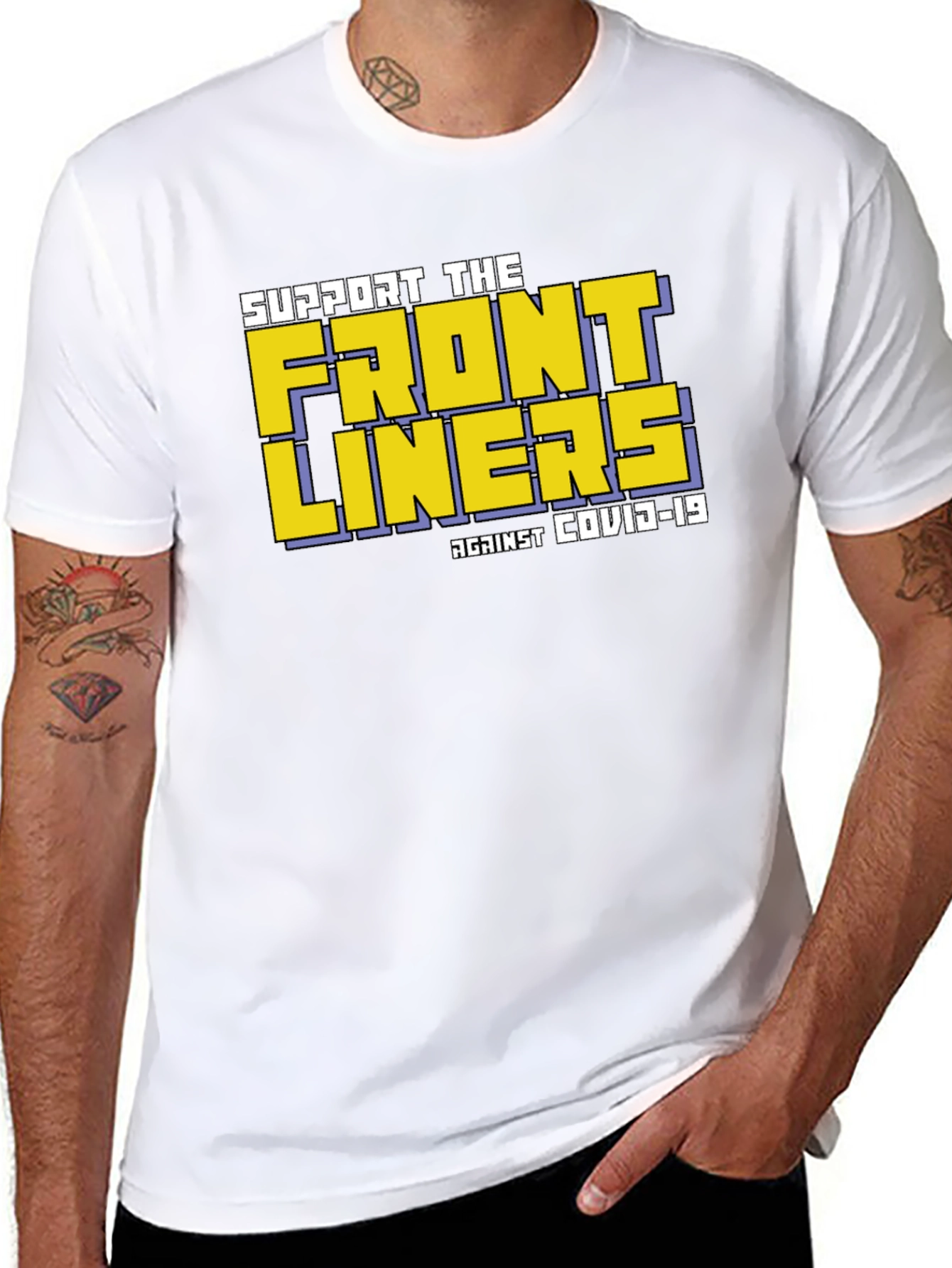 Support Front Liners T-Shirt