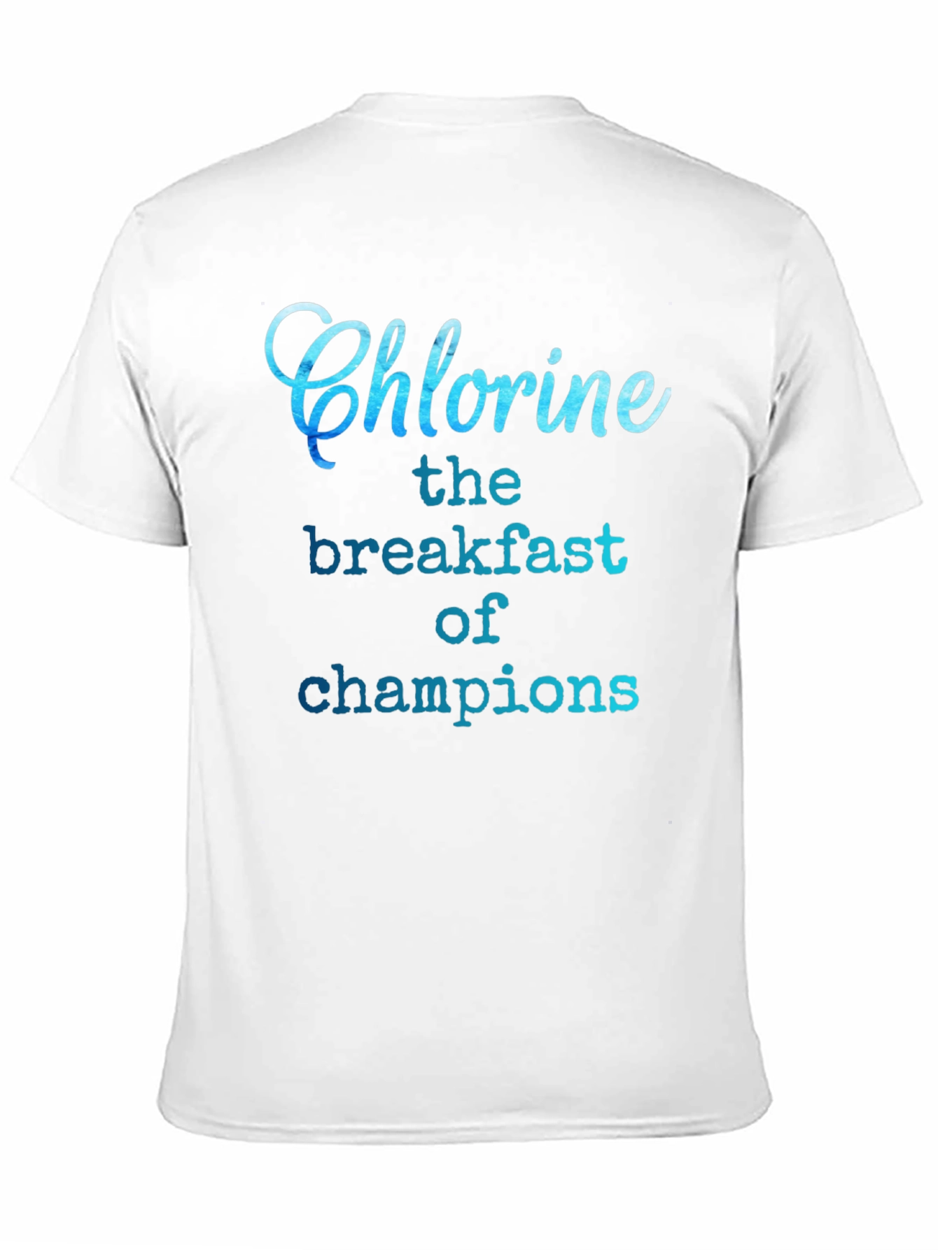 Chlorine Breakfast of Champions Graphic T-Shirt