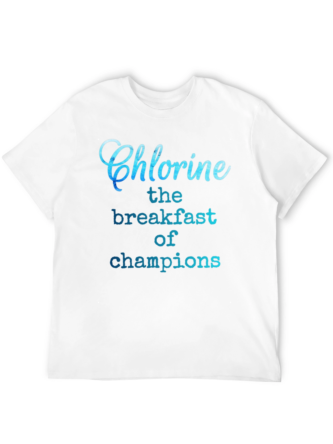 Chlorine Breakfast of Champions Graphic T-Shirt