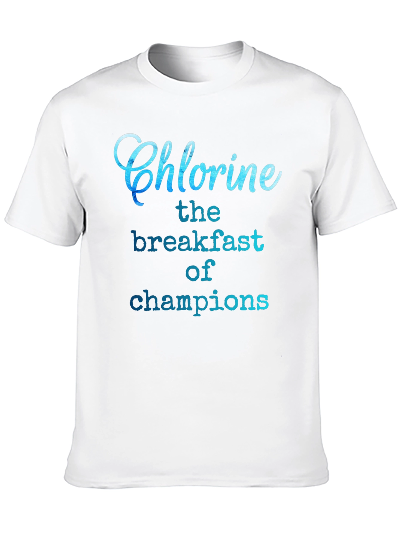Chlorine Breakfast of Champions Graphic T-Shirt
