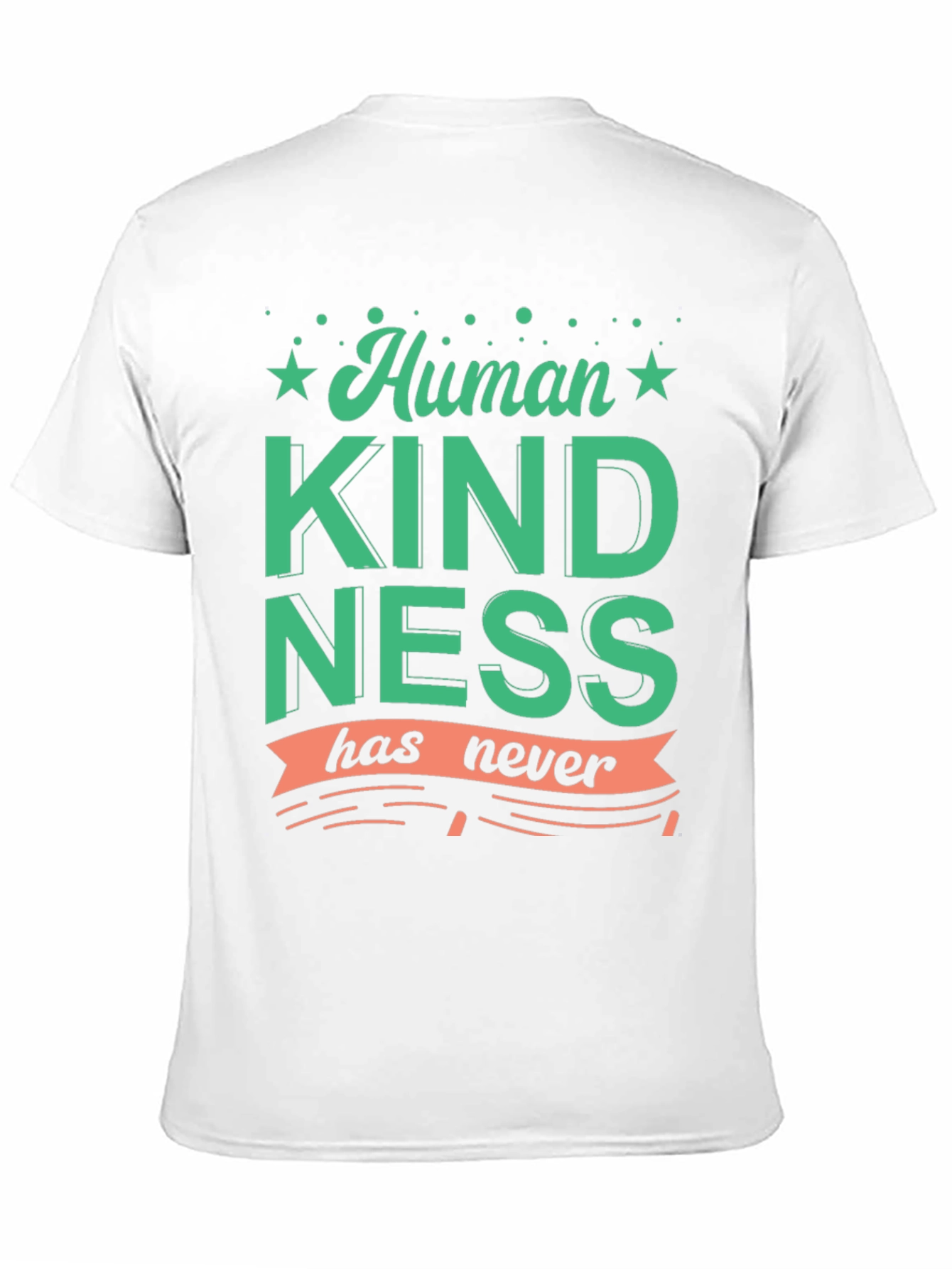 Human Kindness Graphic T-Shirt - Black