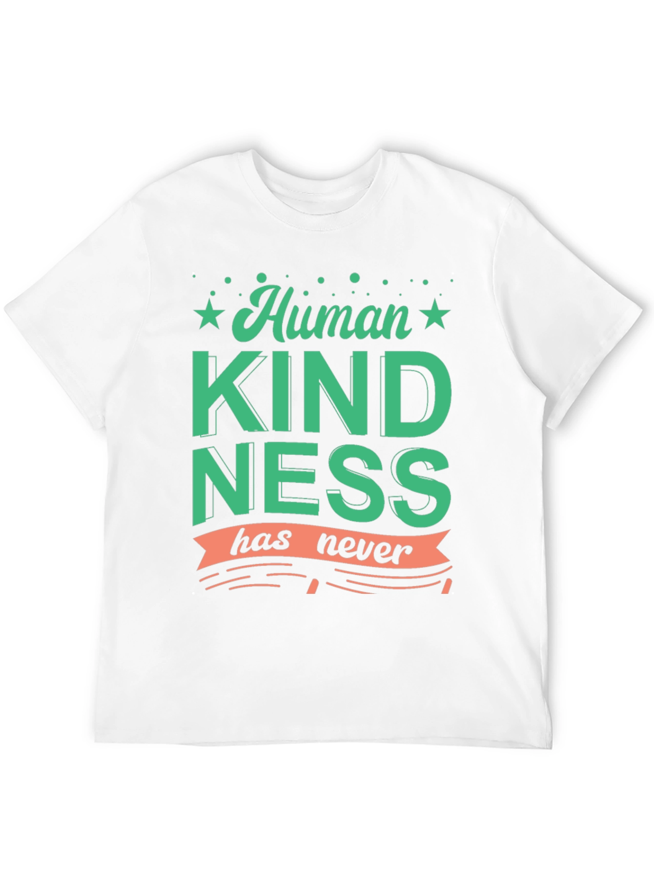 Human Kindness Graphic T-Shirt - Black