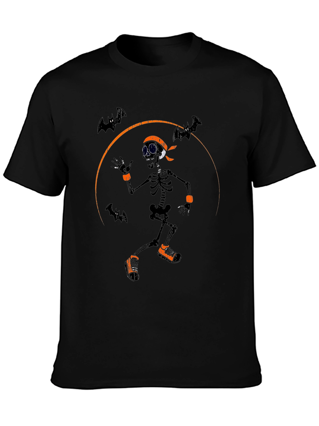Halloween Skeleton Graphic Tee