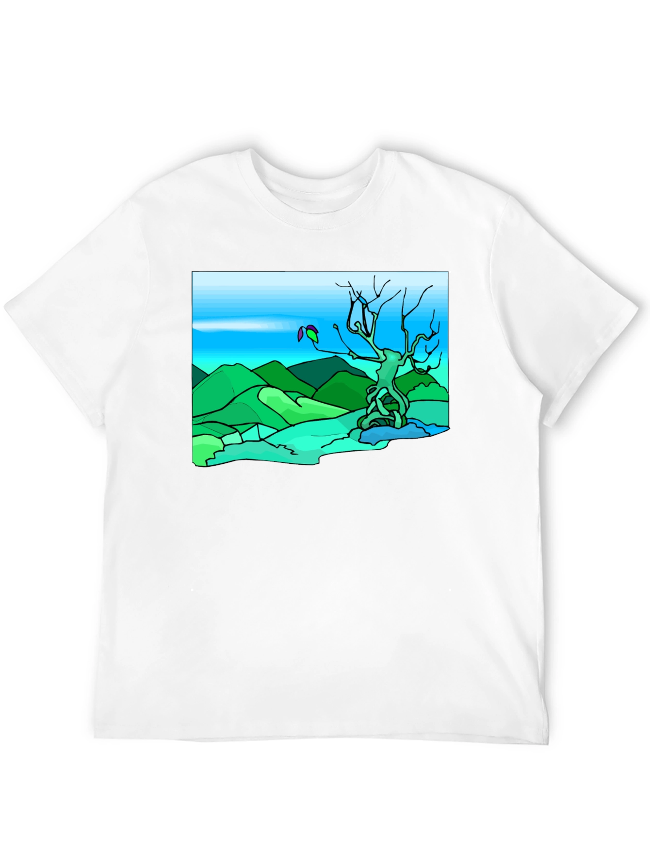 Abstract Landscape T-Shirt